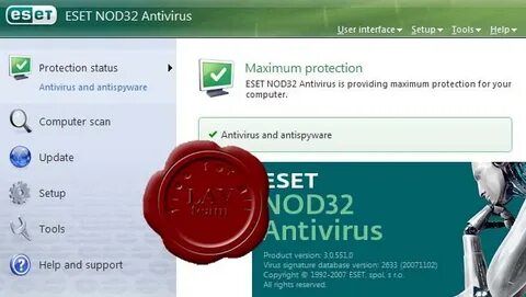 Antivirus setup