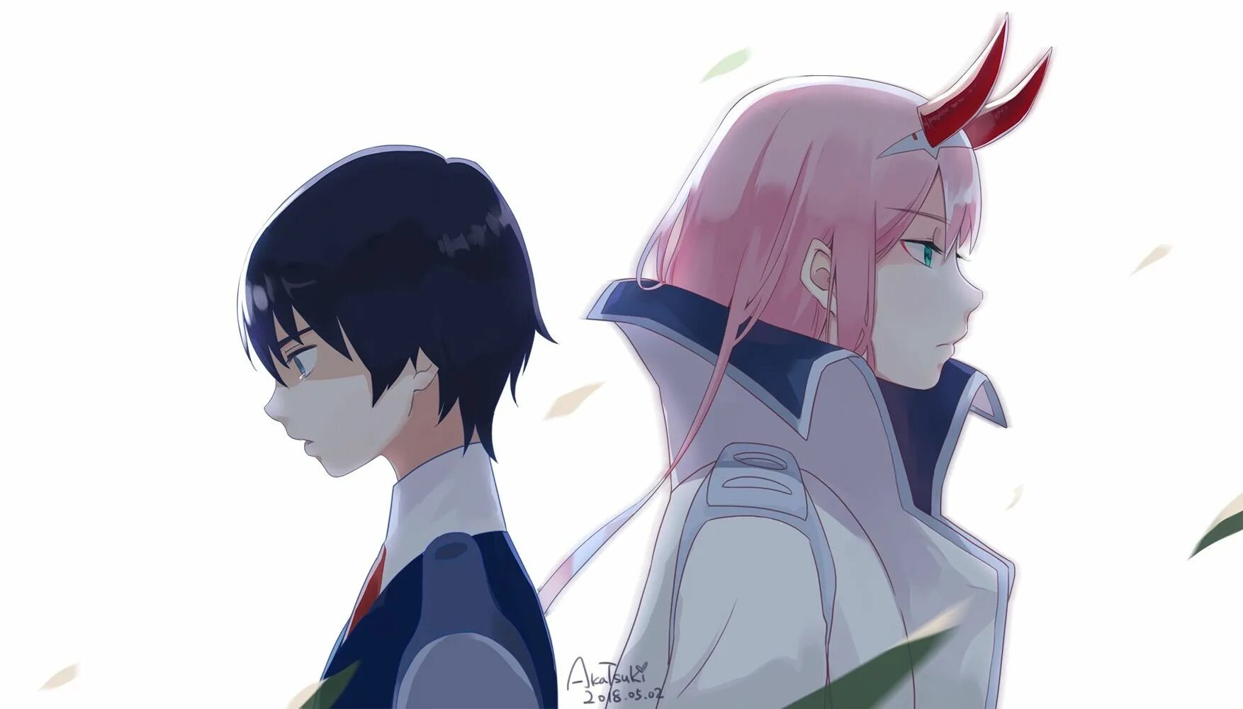 Зеро хиро. Zero two and hiro. zero two manga. парные обои 02 и хиро.