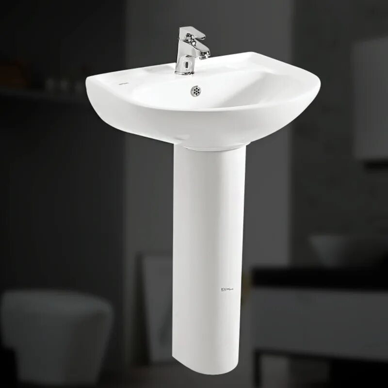 Раковина Migliore ML.MLD-25.762.BI/ML.MLD-25.707.D1x62 см, белый купить по досту