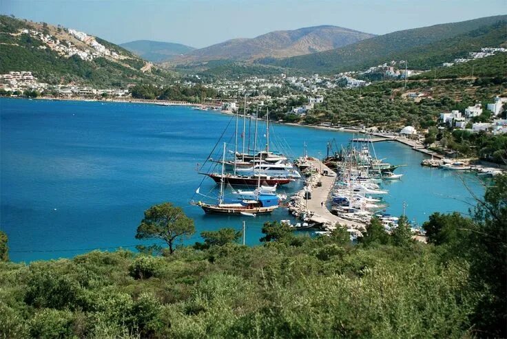 Бодрум мугла. Торба бодрум. бухта торба бодрум. bodrum, muğla, турция.
