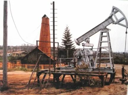 Первые нефтяные вышки