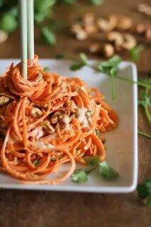 Паста с морковкой
