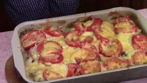 Овощи по французски в духовке