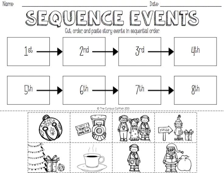Sequence of events правило. Sequence of events в английском. polar express worksheets. polar express worksheets for kids. sequencing events правила.