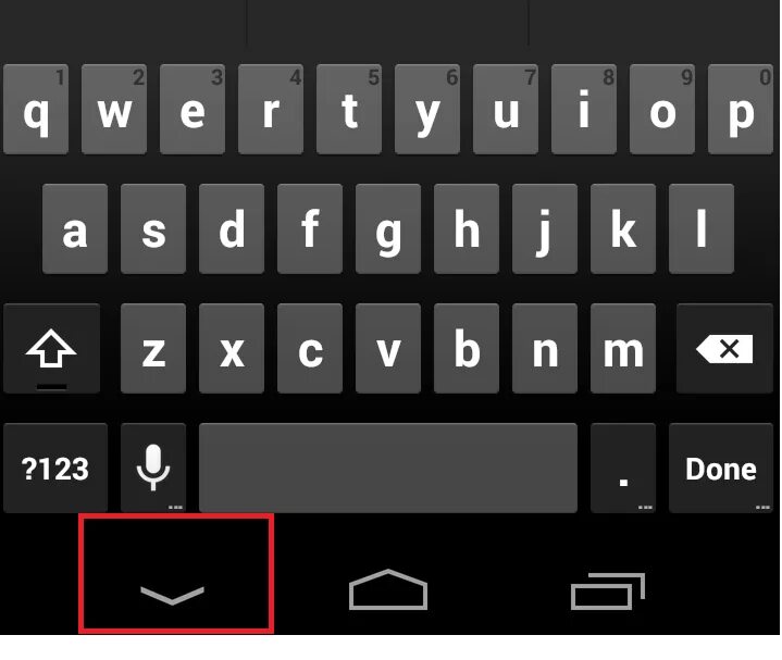 Клавиатура android. Клавиатура android