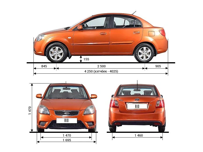 Хендай хэтчбек размеры. Киа Рио 2 2010 габариты. Kia Rio 2 габариты. Киа Рио 2 Рестайлинг хэтчбек габариты. Ширина Киа Рио 3.