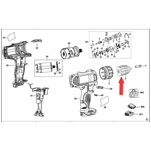 Как разобрать китайский шуруповерт макита p Запчасти на Makita DDF453. Схема, деталировка br/p в г.