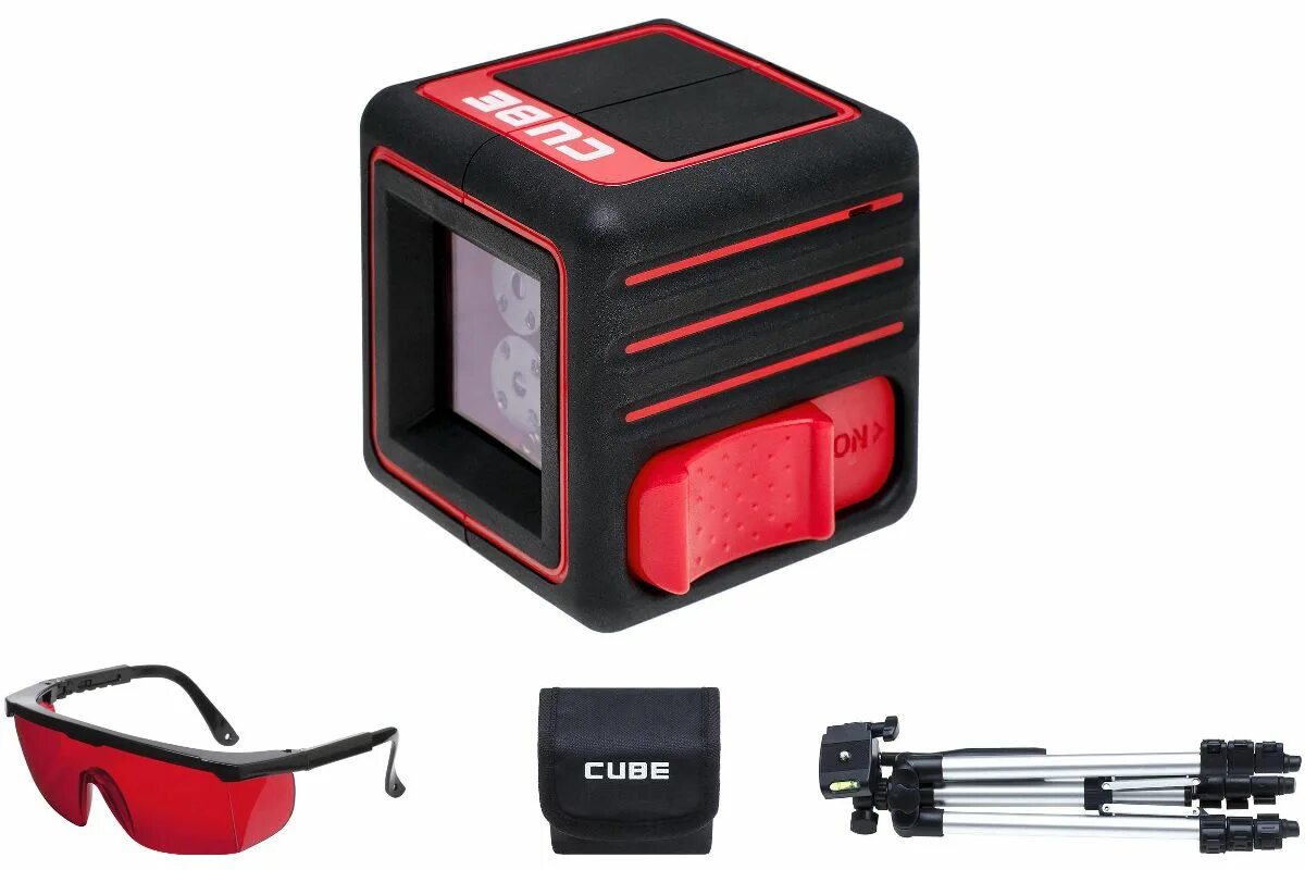 Уровень ada cube professional edition. Лазерный уровень cube laser class 2 635-870. набор ada. очки для работы с лазером condtrol.