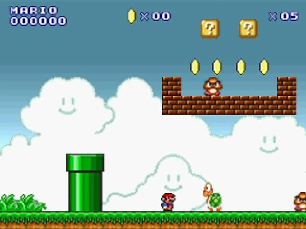 Установить super mario