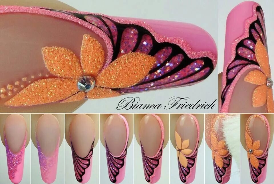 Pin on дизайн ногтей Fall nail art, Finger nail art, Nail art hacks