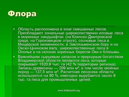 Доклад про область