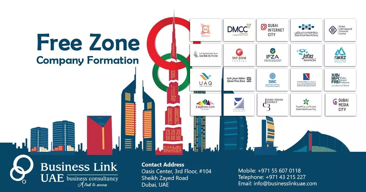 Freezone Dubai. Свободная зона ОАЭ.