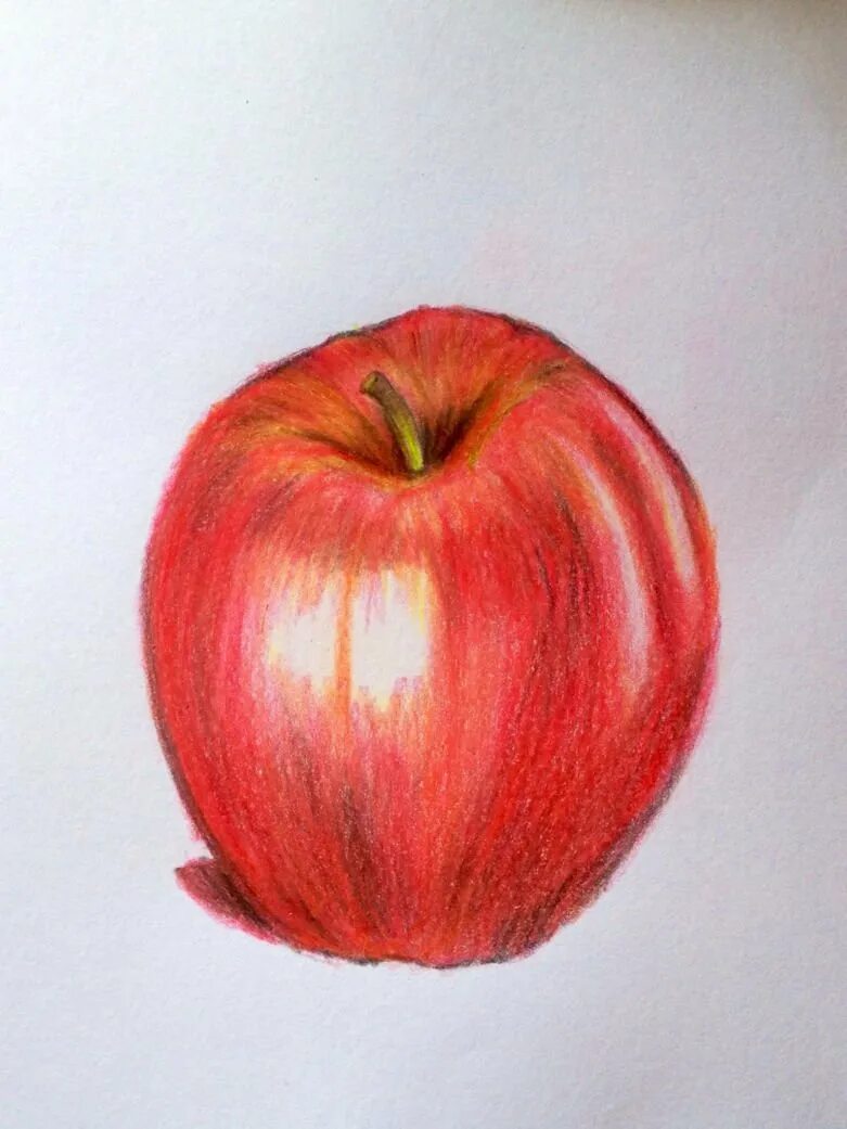 Яблоко нарисованное. Яблоко рисунок. Нарисовать яблоко. Яблоко цветными карандашами. Яблоко карандашом.