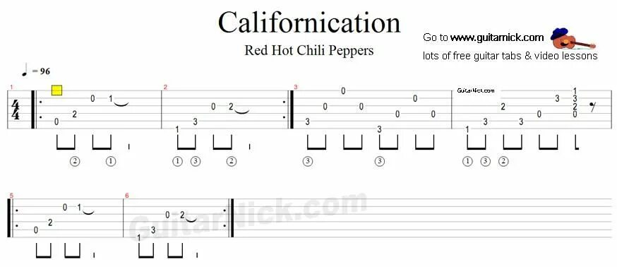 Red hot chili peppers tabs. Табулатура для бас гитары Californication. Californication Red hot Chili Peppers табы. Калифорникейшн табы для гитары. Red hot Chili Peppers Californication табы для гитары.