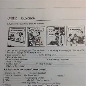 Answer the questions about the pictures