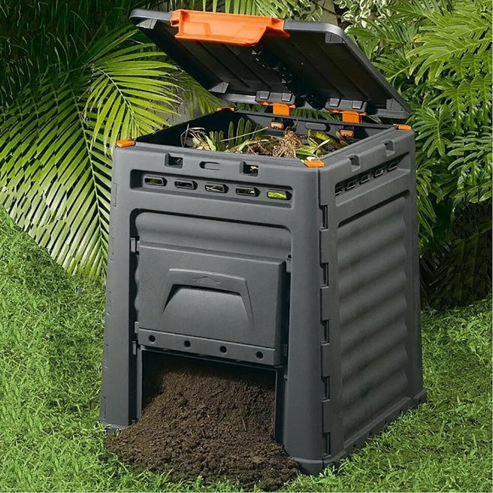 Емкость для компоста. Садовый компостер Keter Eco Composter. Компостер "Keter" Eco Composter 320л. Пластиковый компостер Keter Eco 320л. Компостер Eco Composter 320 l.