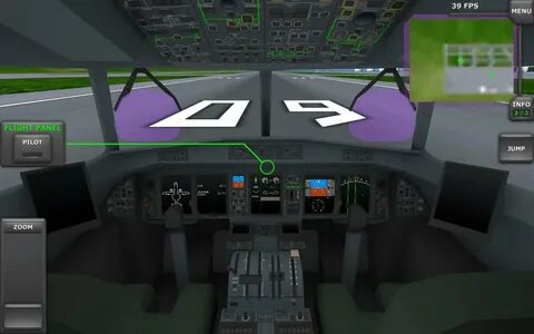 Turboprop flight simulator 3d