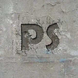 Фотошоп вдавленный текст