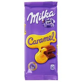 Милка с карамелью