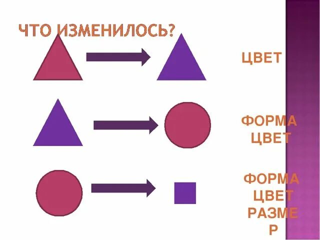 Цвет формы размер. Цвет, форма, величина. разделение предметов по группам. группировка предметов по цвету форме величине. раздели предметы на группы.