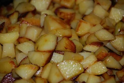 Поджаренная картошка в духовке