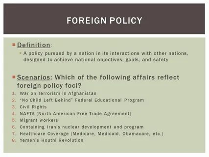 Define policy