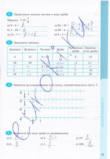 Рабочая тетрадь по математике 5 класс бунимович
