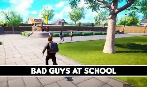 Bad guys at school