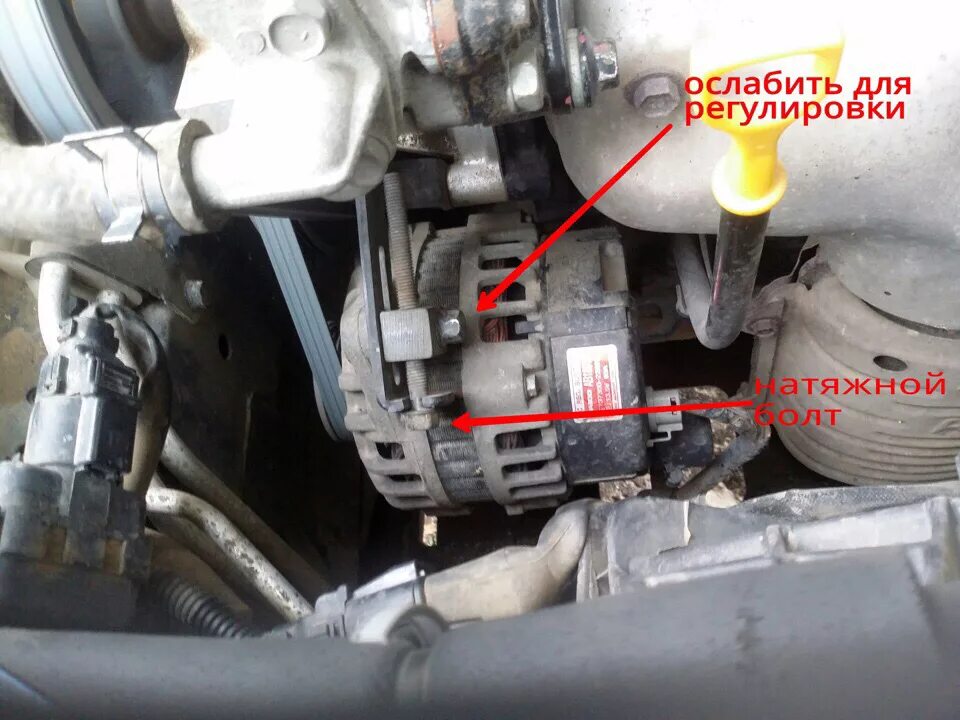 Писк ремня гур - Hyundai Tucson (JM), 2 л, 2008 года визит на сервис DRIVE2