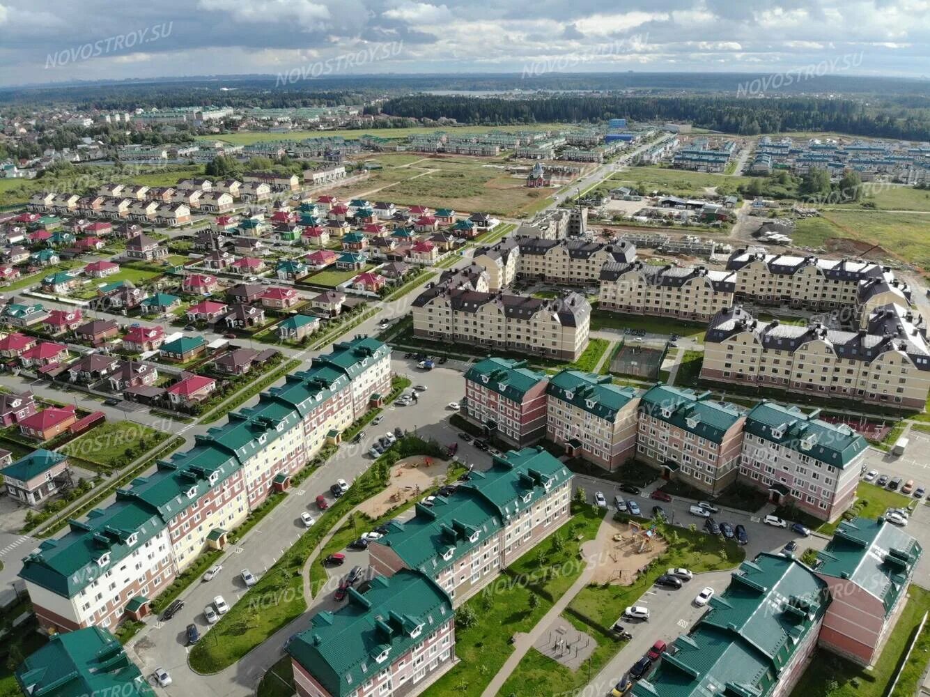 ЖК "Мечта" сдает в эксплуатацию квартал коттеджей у леса. Релиз на Pressfeed