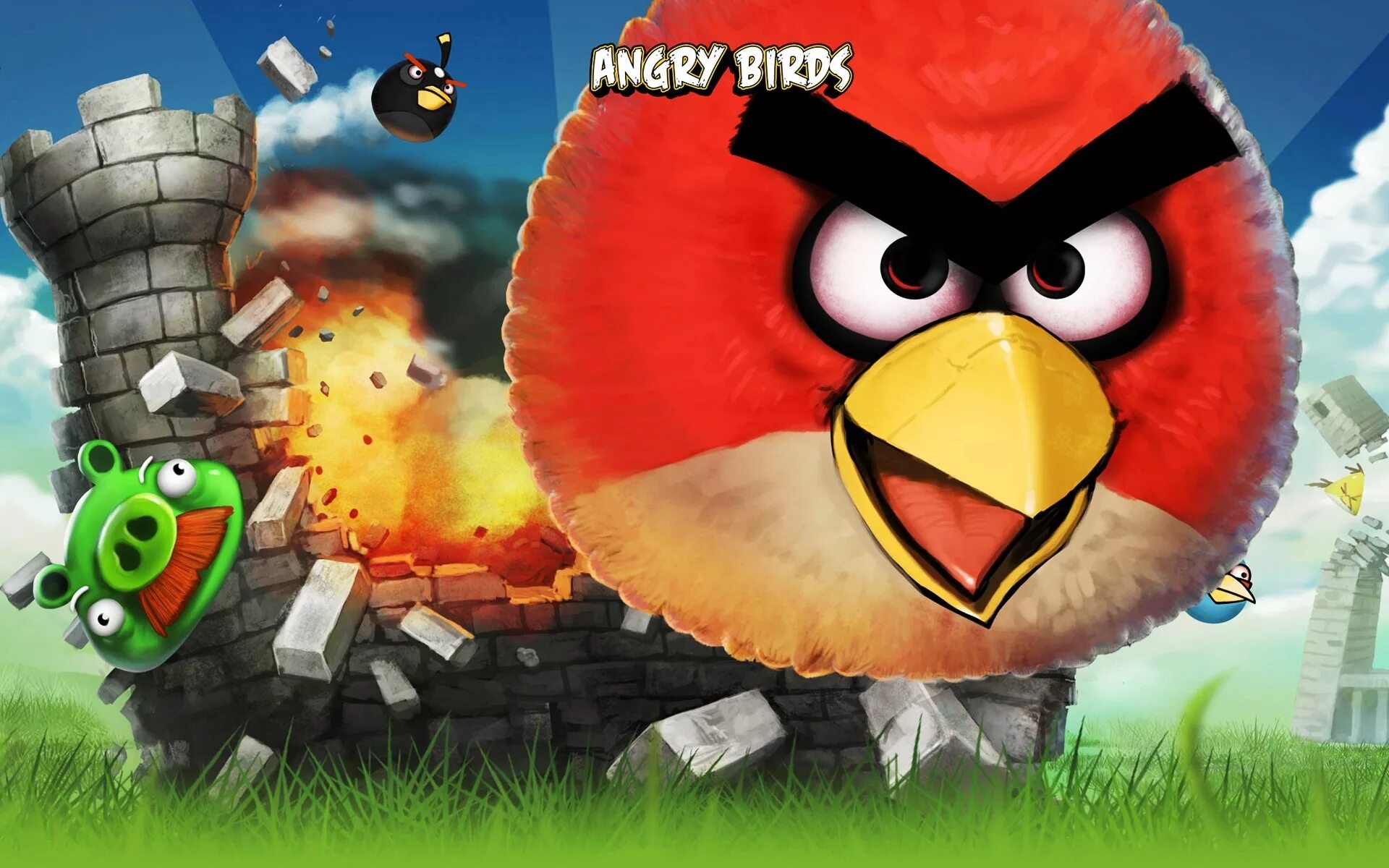 Ангри берс старый. Игра Энгри бердз 2 злые птицы. Angry Birds первая игра. Angry Birds 2 игра птички. Энгри бердз игра первая версия.