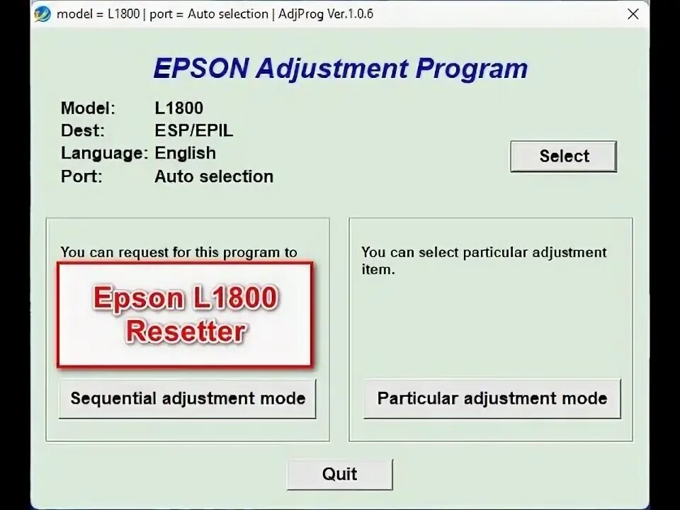 L1800 adjustment program