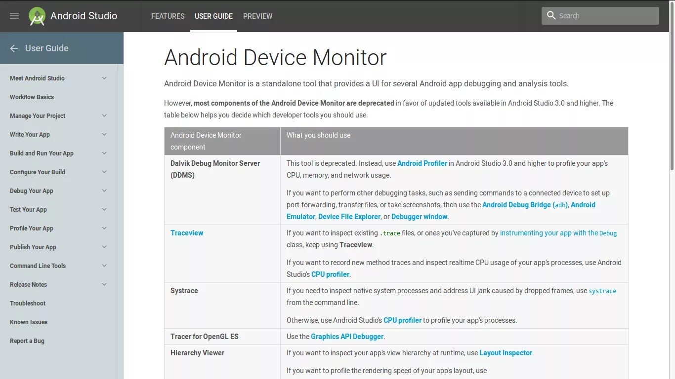 Android user manual