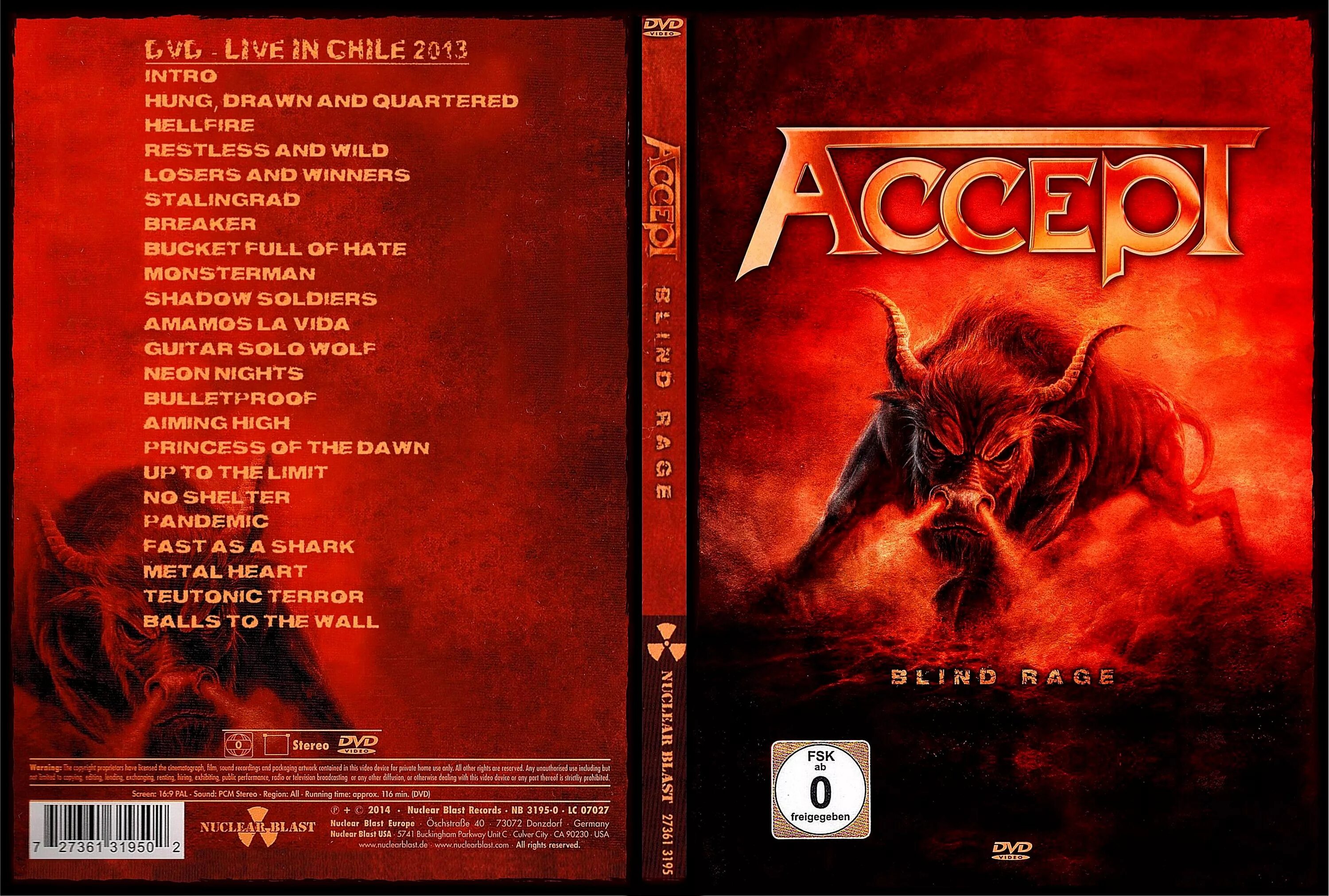 Accept -Blind Rage - Live in Chile (2013). Accept Blind Rage 2014. Accept_Live_in_Chile_2013. Accept 1996. Accept humanoid