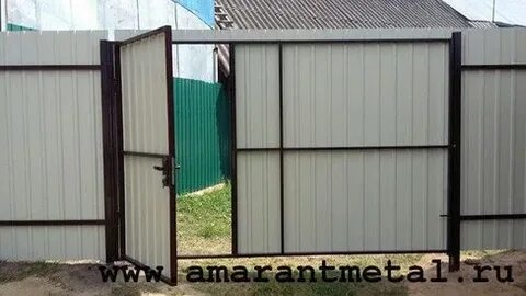 Распашные ворота спб