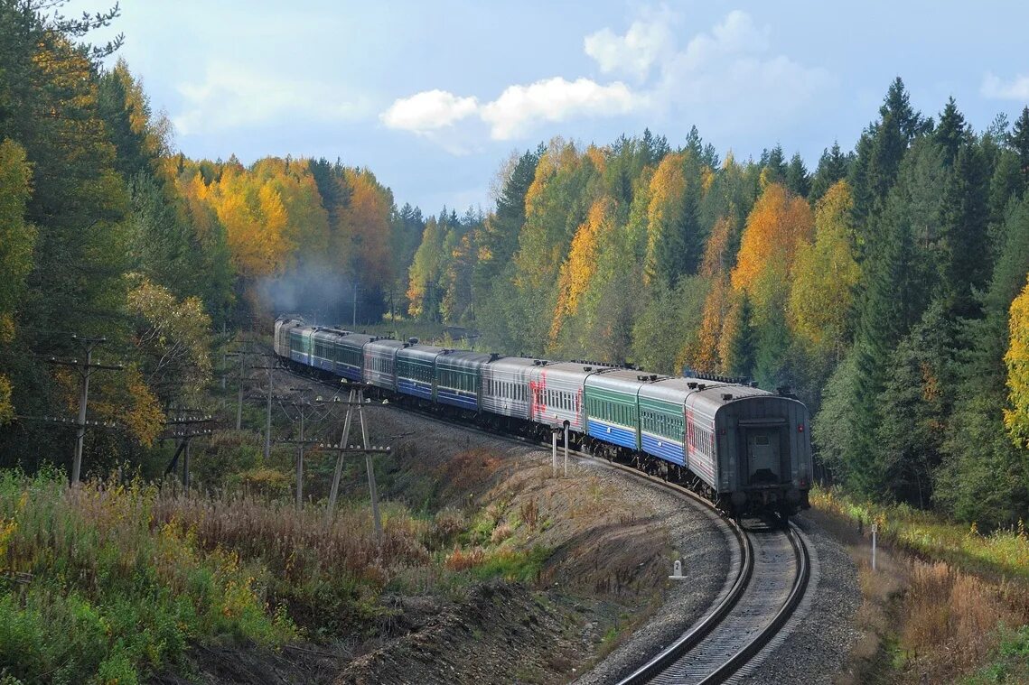 Поезда российских дорог