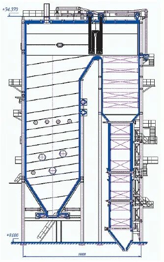 Газоход котла парового. Схема судового водотрубного котла. Пароводяной котел схема. Паровой котел пк-41 (пп-950-255-гм). Воздухоподогреватель котла бкз.