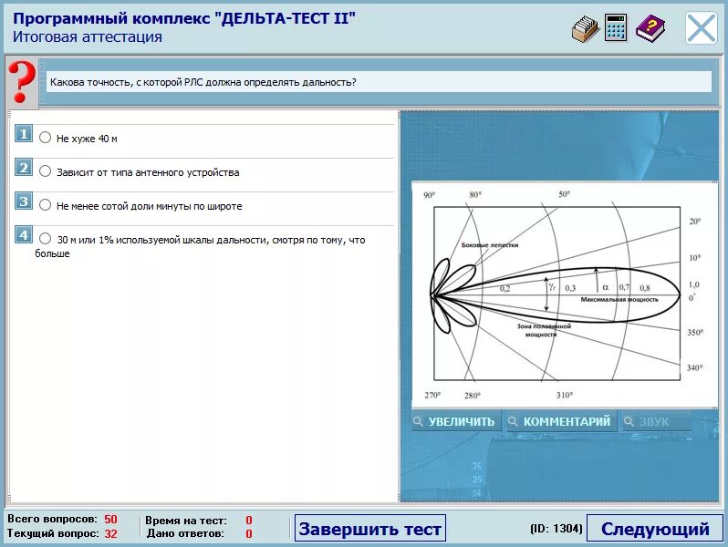 Дельта тест начальный