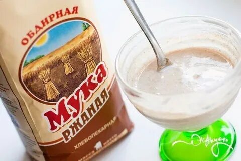 Ржаная мука вода