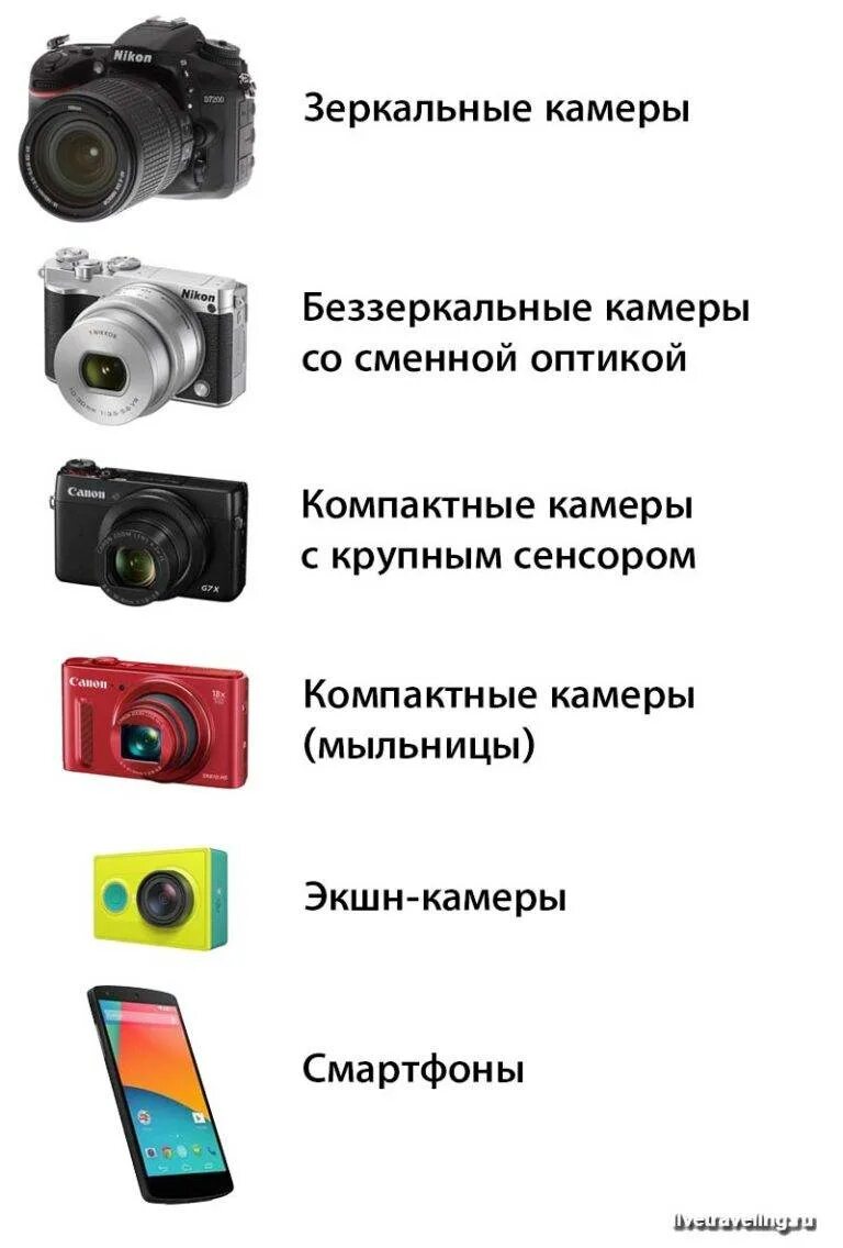Изменить название камеры. Типы фотоаппаратов. цифровые фотокамеры типы. типы цифровых фотоаппаратов. виды фотокамер.