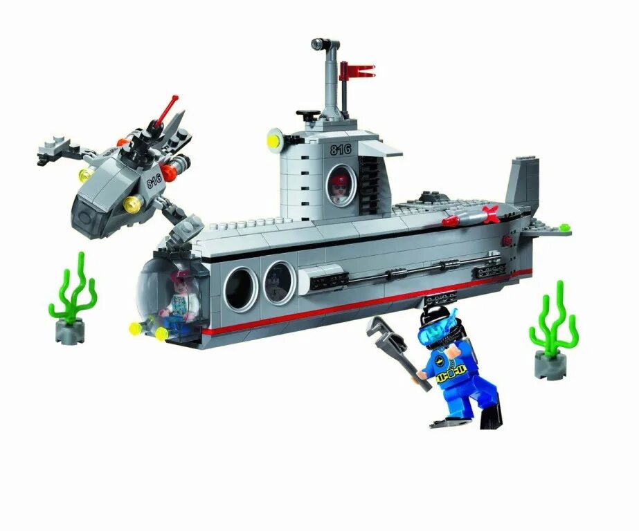 Playmobil 5159. Конструктор подводных лодок. Enlighten brick 9601. Конструктор подводных лодок. Конструктор город мастеров подводная лодка.