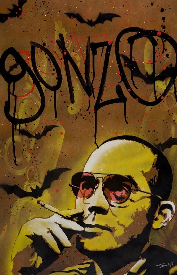 хантер томпсон гонзо. страх и ненависть в лас-вегасе джонни депп. страх и ненависть в лас-вегасе. джонни депп рауль дюк. рауль дюк арт.