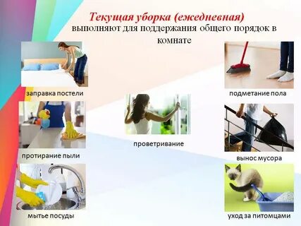 Тесты виды уборки