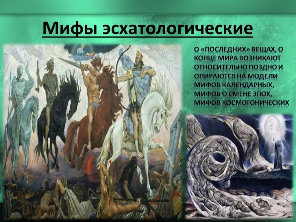 Типы мифологии