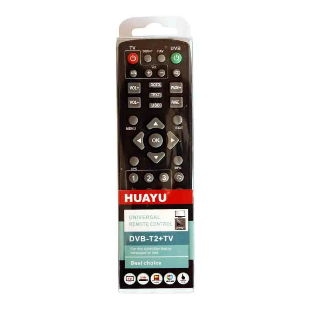 Универсальный пульт Huayu DVB-t2+TV ver.2020. Пульт универсальный Huayu DVB-t2+2 ! Ver.2020 для ресиверов. Пульт Huayu DVB-t2+TV. Пульт Huayu DVB-t2+2 Universal Control.