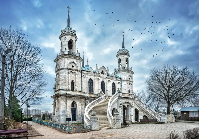 Владимирская церковь в Быково Памятники, Архитектура, Россия