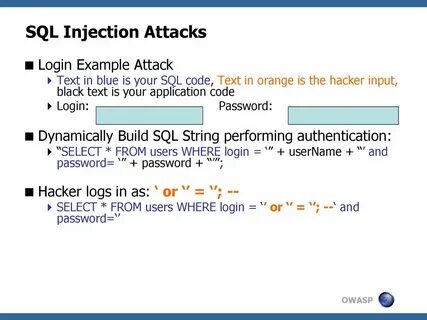 Методы защиты от sql инъекций