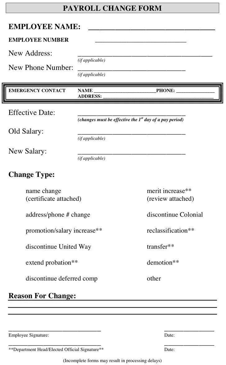 Change form. Increase forms. statement of employment txt. statement of employment.