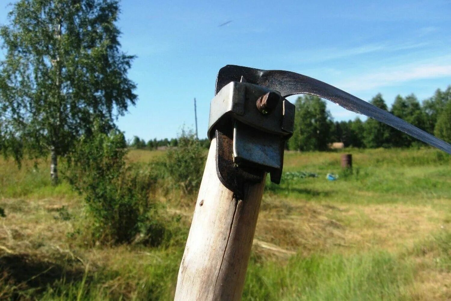 Установка коса