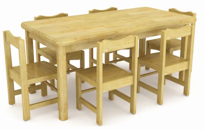 детский столик из дерева